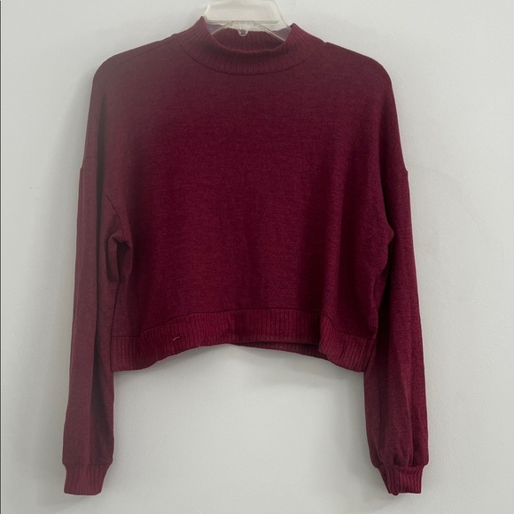 SO Maroon Knit Sweater - Picture 1 of 6